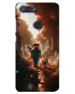 Чохол для Xiaomi Mi 8 Lite з картинкою «Стів у лісі»