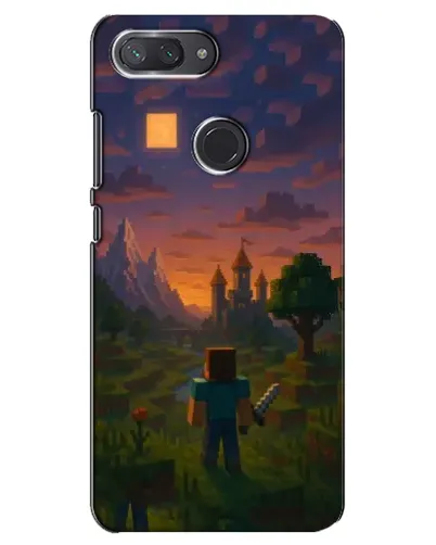 Чохол для Xiaomi Mi 8 Lite з картинкою «Стів біля вежі» Чохол для Xiaomi Mi 8 Lite з картинкою «Стів біля вежі»