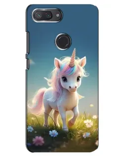Чохол для Xiaomi Mi 8 Lite з картинкою «Єдиноріг на галявині» Чохол для Xiaomi Mi 8 Lite з картинкою «Єдиноріг на галявині»