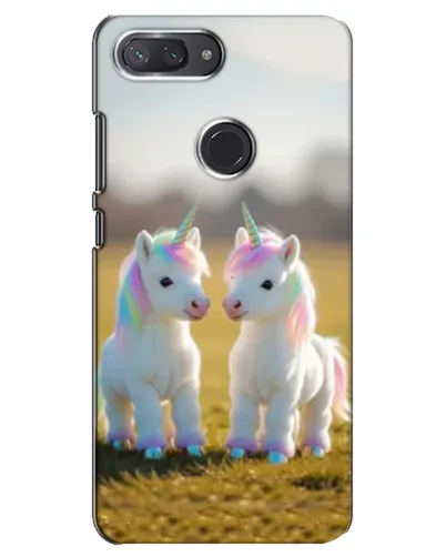 Чохол для Xiaomi Mi 8 Lite з картинкою «Пара єдинорогів» Чохол для Xiaomi Mi 8 Lite з картинкою «Пара єдинорогів»
