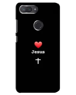 Чохол для Xiaomi Mi 8 Lite з картинкою «Серце - Jesus» Чохол для Xiaomi Mi 8 Lite з картинкою «Серце - Jesus»