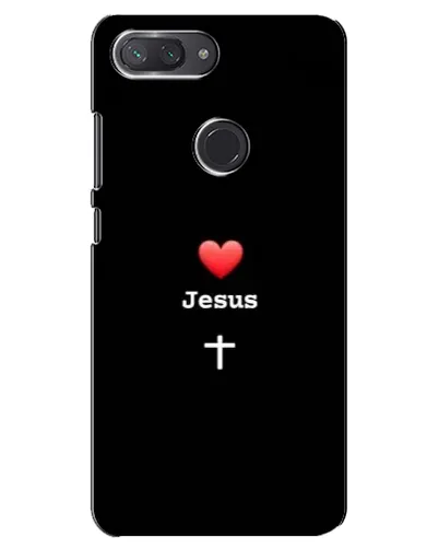 Чохол для Xiaomi Mi 8 Lite з картинкою «Серце - Jesus»