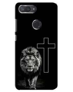 Чохол для Xiaomi Mi 8 Lite з картинкою «Лев та Хрест» Чохол для Xiaomi Mi 8 Lite з картинкою «Лев та Хрест»