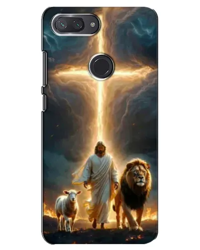 Чохол для Xiaomi Mi 8 Lite з картинкою «Лев Юди та Світло»