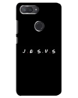 Чохол для Xiaomi Mi 8 Lite з картинкою «Крапки віри J.E.S.U.S.»