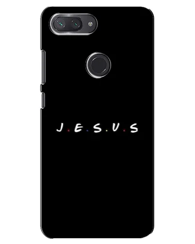 Чохол для Xiaomi Mi 8 Lite з картинкою «Крапки віри J.E.S.U.S.»