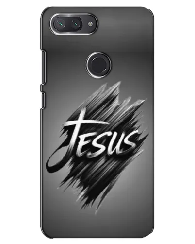 Чохол для Xiaomi Mi 8 Lite з картинкою «Напис Jesus Graffiti»