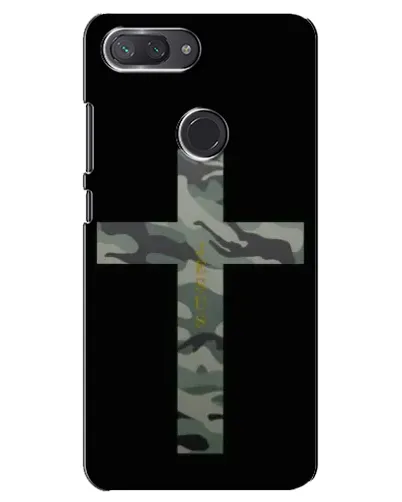 Чохол для Xiaomi Mi 8 Lite з картинкою «Мілітарі Хрест»