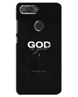 Чохол для Xiaomi Mi 8 Lite з картинкою «GOD — Бог над усім»
