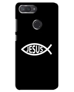 Чохол для Xiaomi Mi 8 Lite з картинкою «Класичний Jesus»