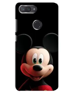 Чохол для Xiaomi Mi 8 Lite з картинкою «Усміхнений Міккі Маус»
