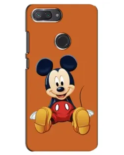 Чохол для Xiaomi Mi 8 Lite з картинкою «Міккі відпочиває»