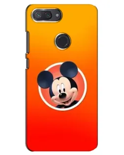 Чохол для Xiaomi Mi 8 Lite з картинкою «Mickey в колі»