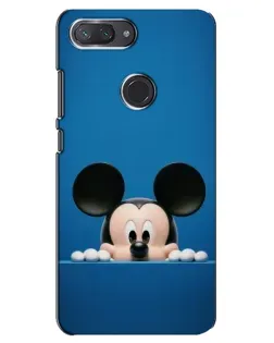 Чохол для Xiaomi Mi 8 Lite з картинкою «Міккі виглядає» Чохол для Xiaomi Mi 8 Lite з картинкою «Міккі виглядає»