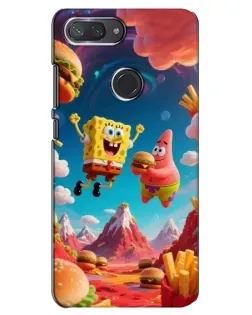 Чохол для Xiaomi Mi 8 Lite з картинкою «Космічний фастфуд» Чохол для Xiaomi Mi 8 Lite з картинкою «Космічний фастфуд»