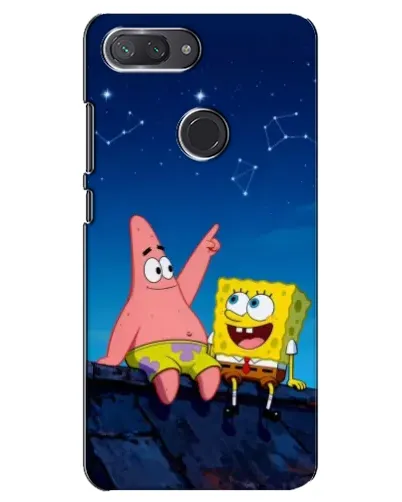 Чохол для Xiaomi Mi 8 Lite з картинкою «Губка Боб та Патрік вночі» Чохол для Xiaomi Mi 8 Lite з картинкою «Губка Боб та Патрік вночі»