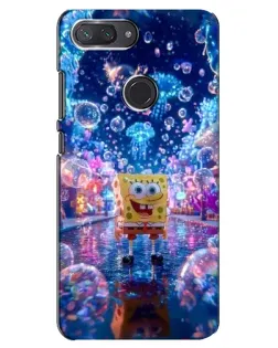 Чохол для Xiaomi Mi 8 Lite з картинкою «Неоновий океан»