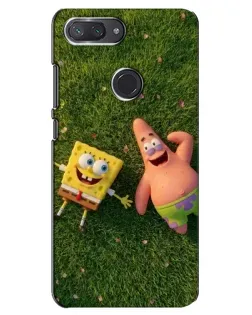 Чохол для Xiaomi Mi 8 Lite з картинкою «Друзі на галявині»