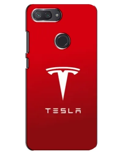 Чехол для Xiaomi Mi 8 Lite с картинкой «Tesla Red Classic»