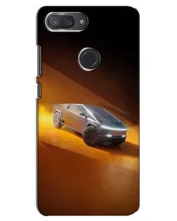 Чехол для Xiaomi Mi 8 Lite с картинкой «Cybertruck в пустыне» Чехол для Xiaomi Mi 8 Lite с картинкой «Cybertruck в пустыне»