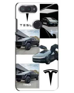 Чехол для Xiaomi Mi 8 Lite с картинкой «Коллаж Cybertruck Tesla» Чехол для Xiaomi Mi 8 Lite с картинкой «Коллаж Cybertruck Tesla»