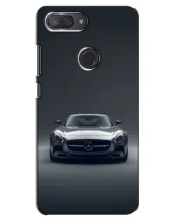 Чохол для Xiaomi Mi 8 Lite з картинкою «Mercedes на чорному»