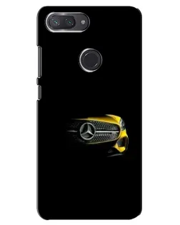 Чехол для Xiaomi Mi 8 Lite с картинкой «Mercedes — ретро стиль»