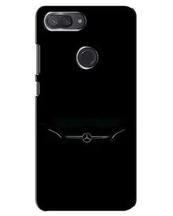Чехол для Xiaomi Mi 8 Lite с картинкой «Mercedes Stealth Look»