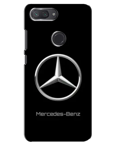 Чехол для Xiaomi Mi 8 Lite с картинкой «Mercedes Silver Logo»