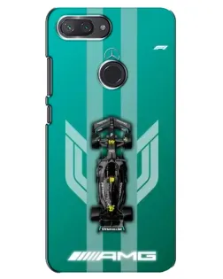 Чехол для Xiaomi Mi 8 Lite с картинкой «Mercedes AMG Petronas»