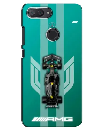 Чехол для Xiaomi Mi 8 Lite с картинкой «Mercedes AMG Petronas»