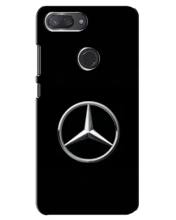Чехол для Xiaomi Mi 8 Lite с картинкой «Mercedes классический лого»