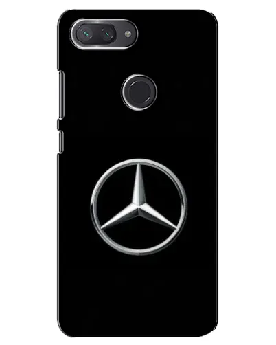 Чехол для Xiaomi Mi 8 Lite с картинкой «Mercedes классический лого»
