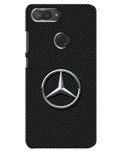 Чехол для Xiaomi Mi 8 Lite с картинкой «Карбоновый Mercedes стиль»