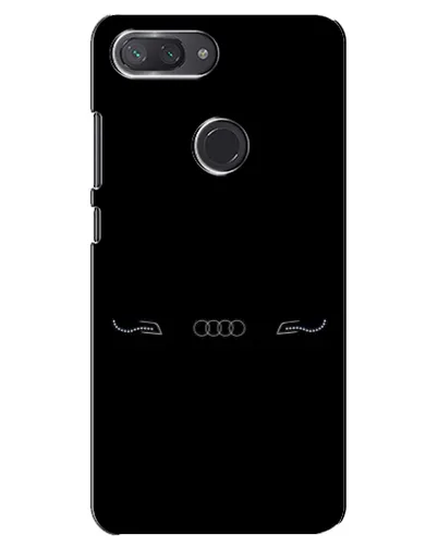 Чехол для Xiaomi Mi 8 Lite с картинкой «Audi — световой подпись»