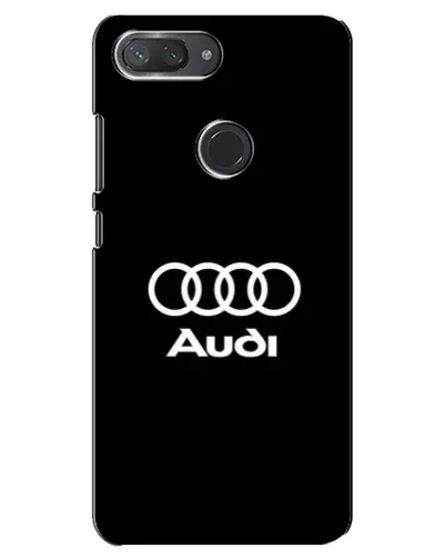 Чехол для Xiaomi Mi 8 Lite с картинкой «Классическое лого Audi»