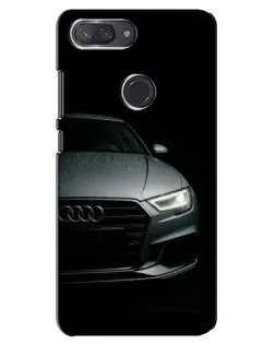Чехол для Xiaomi Mi 8 Lite с картинкой «Audi — детализация кузова»