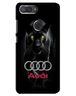 Чехол для Xiaomi Mi 8 Lite с картинкой «Пантера и Audi»