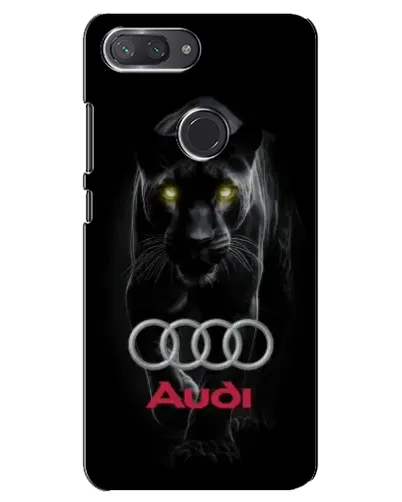 Чехол для Xiaomi Mi 8 Lite с картинкой «Пантера и Audi»