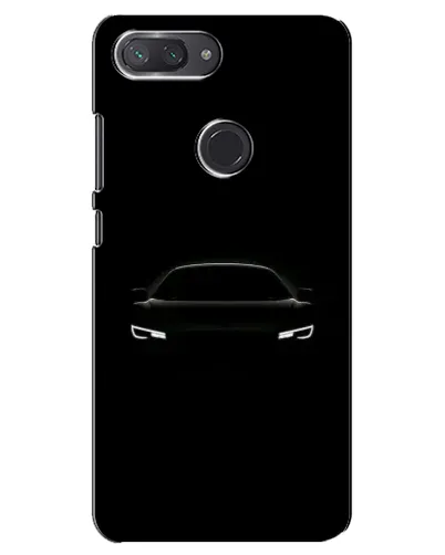 Чехол для Xiaomi Mi 8 Lite с картинкой «Взгляд Audi в темноте»