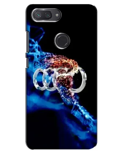 Чехол для Xiaomi Mi 8 Lite с картинкой «Энергия лого Audi»