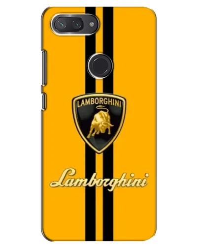 Чехол для Xiaomi Mi 8 Lite с картинкой «Lamborghini Stripe желтый» Чехол для Xiaomi Mi 8 Lite с картинкой «Lamborghini Stripe желтый»
