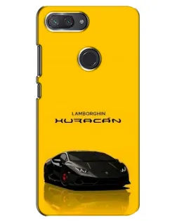 Чехол для Xiaomi Mi 8 Lite с картинкой «Lamborghini Huracan черный»