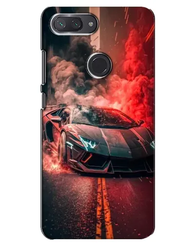 Чехол для Xiaomi Mi 8 Lite с картинкой «Lamborghini красный дым» Чехол для Xiaomi Mi 8 Lite с картинкой «Lamborghini красный дым»