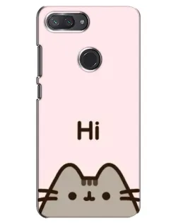 Чохол для Xiaomi Mi 8 Lite з картинкою «Пушин каже Hi» Чохол для Xiaomi Mi 8 Lite з картинкою «Пушин каже Hi»
