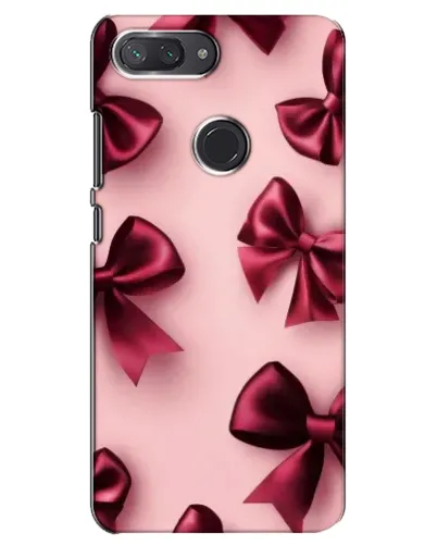 Чохол для Xiaomi Mi 8 Lite з картинкою «Бордовий атлас»