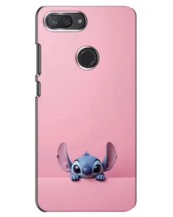 Чехол для Xiaomi Mi 8 Lite с картинкой «Stitch выглядывает»