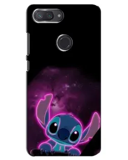Чехол для Xiaomi Mi 8 Lite с картинкой «Неоновый Stitch»