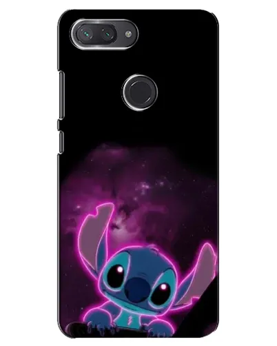 Чехол для Xiaomi Mi 8 Lite с картинкой «Неоновый Stitch» Чехол для Xiaomi Mi 8 Lite с картинкой «Неоновый Stitch»