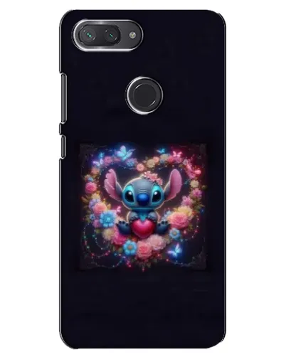 Чехол для Xiaomi Mi 8 Lite с картинкой «Stitch в цветах» Чехол для Xiaomi Mi 8 Lite с картинкой «Stitch в цветах»